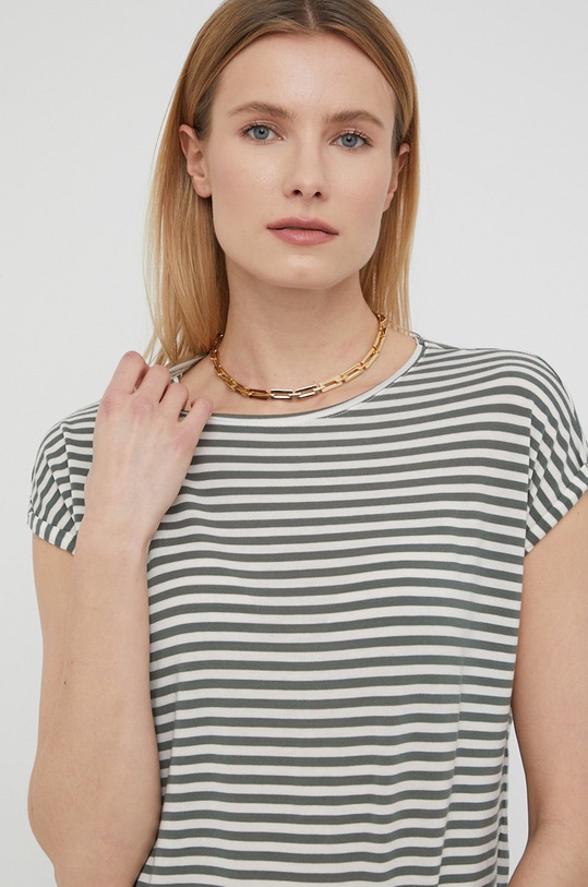 Tričko Vero Moda tyrkysová 10211785.LaurelWrea