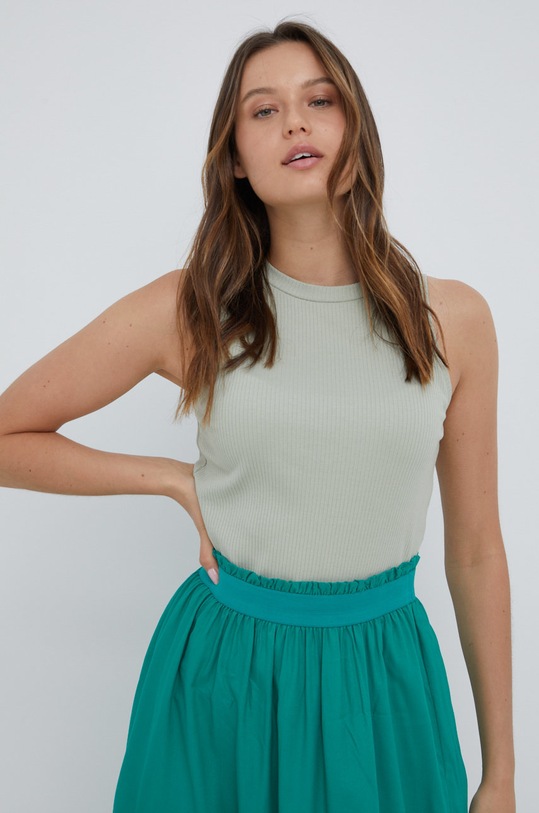 Top Vero Moda zelena 10230435.DesertSage