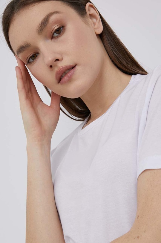 Vero Moda t-shirt biały 10243880.BrightWhit