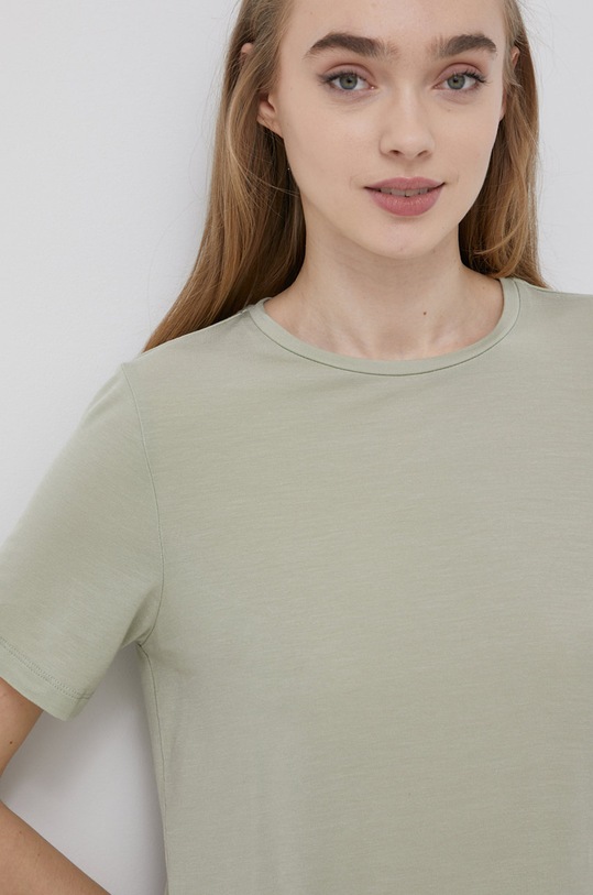 Vero Moda t-shirt zielony 10243880.DesertSage