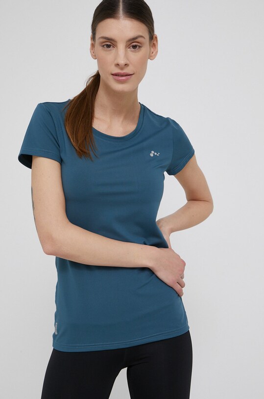 Only Play t-shirt nadruk niebieski 15135153.Stargazer