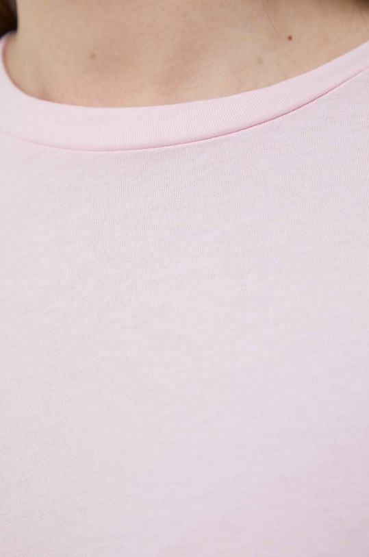 Vero Moda t-shirt bawełniany 10266756.ParfaitPin różowy