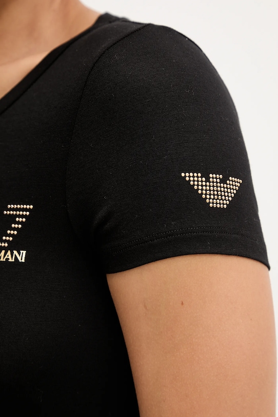 EA7 Emporio Armani T-shirt 8NTT65.TJDQZ 8NTT65.TJDQZ czarny