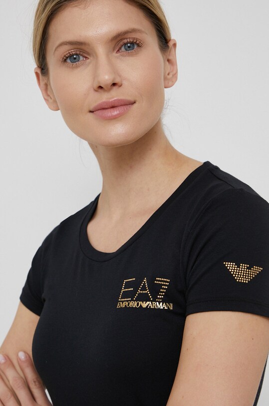 EA7 Emporio Armani kratka majica črna 8NTT65.TJDQZ