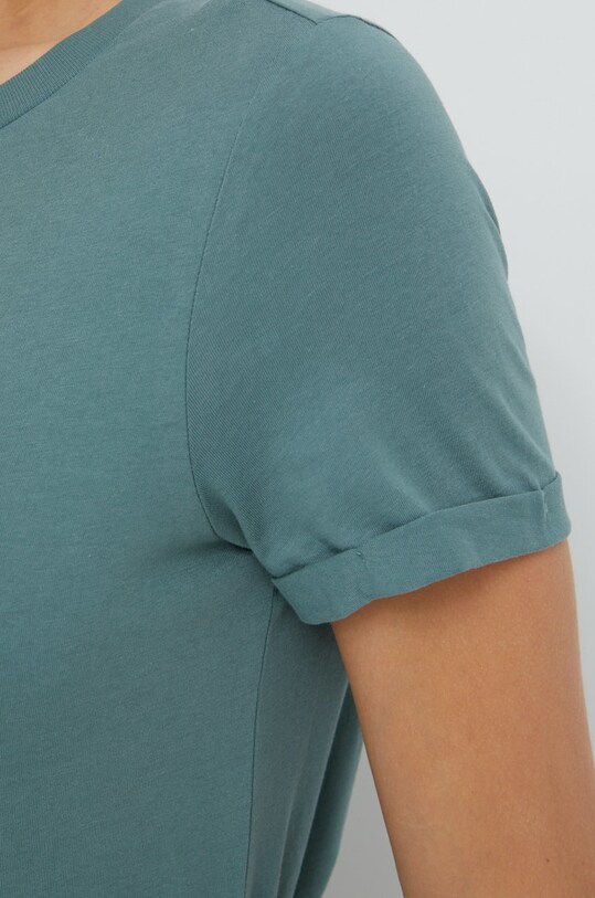 Bavlněné tričko Vero Moda 10243889.NorthAtlan zelená