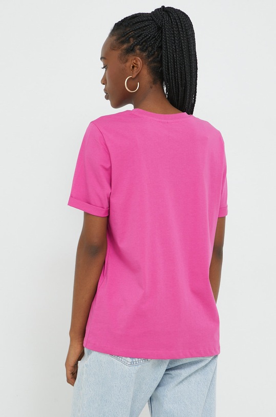 Oblečenie Bavlnené tričko Pieces 17086970.RoseViolet ružová