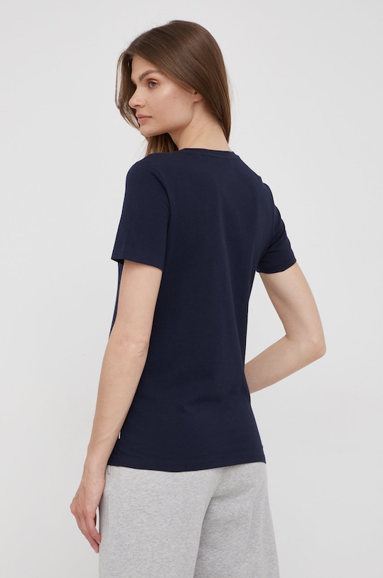 Ρούχα Βαμβακερό μπλουζάκι Marc O'Polo B01207251257 σκούρο μπλε