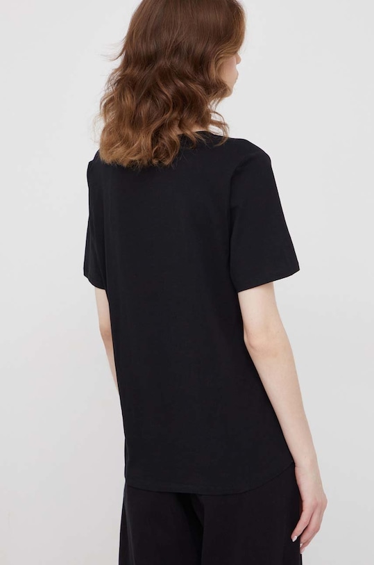 Marc O'Polo tricou din bumbac B01207251331 negru AA00
