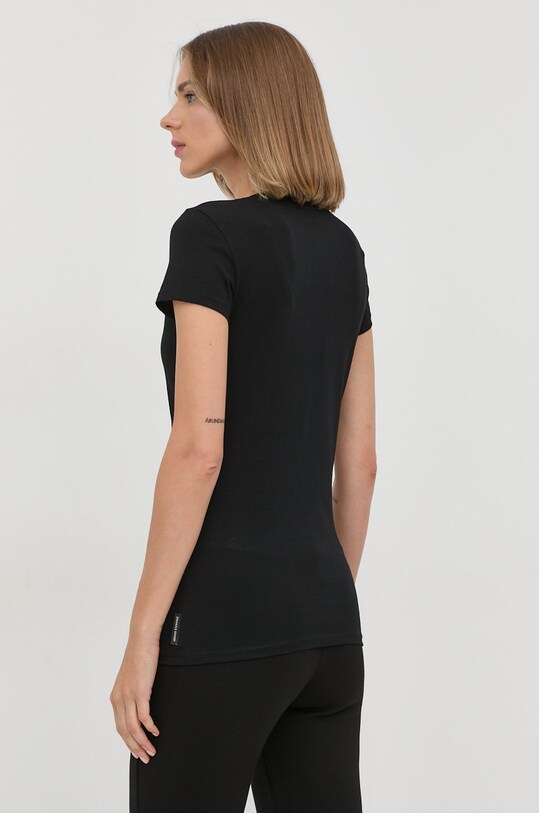 Одежда Хлопковая футболка Armani Exchange 8NYTDH.YJ16Z.NOS чёрный