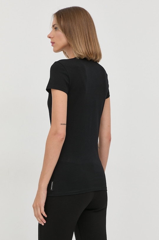 Одяг Бавовняна футболка Armani Exchange 8NYTDH.YJ16Z.NOS чорний