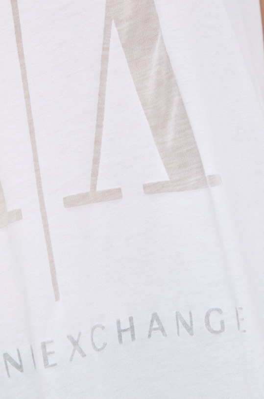 Armani Exchange t-shirt 8NYTHX.YJ8XZ.NOS biały