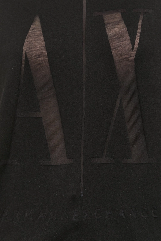 Armani Exchange tricou 8NYTHX.YJ8XZ.NOS negru