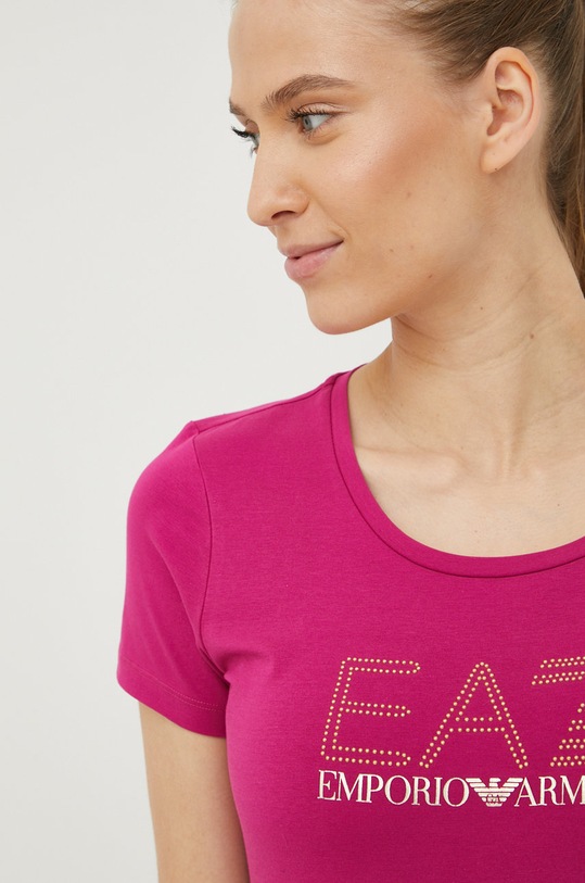 EA7 Emporio Armani tricou roz 8NTT24.TJ2HZ.NOS
