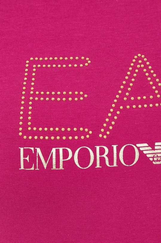 EA7 Emporio Armani tricou 8NTT24.TJ2HZ.NOS roz