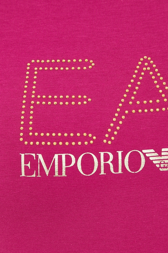 EA7 Emporio Armani tricou 8NTT24.TJ2HZ.NOS roz