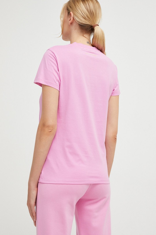 Odzież Karl Lagerfeld t-shirt bawełniany 225W1701 225W1701 różowy