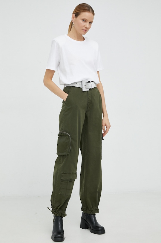 Gestuz tricou din bumbac 10905060.NOOS alb AA00