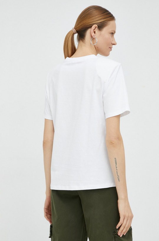 Îmbrăcăminte Gestuz tricou din bumbac 10905060.NOOS alb