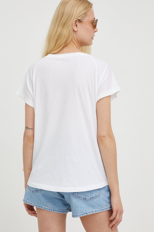 Odzież Marc O'Polo t-shirt bawełniany M06206751025 biały