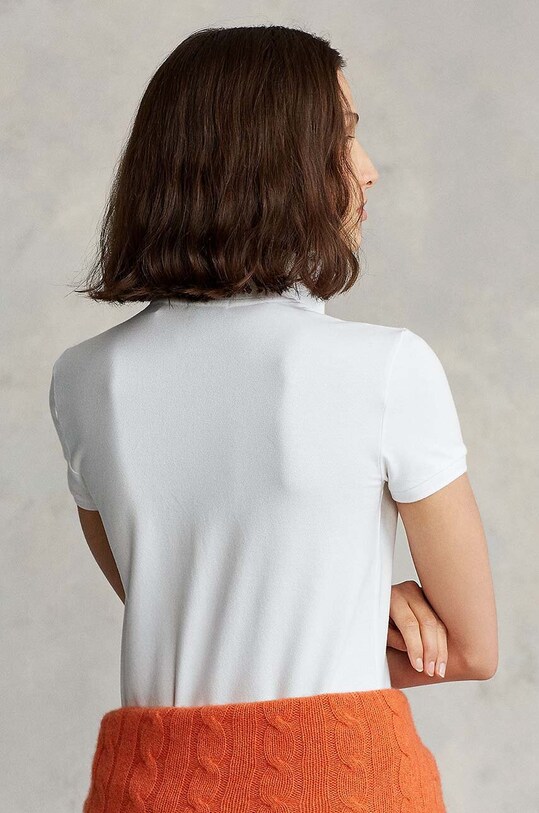 Ρούχα Πόλο Polo Ralph Lauren 211870245001 λευκό