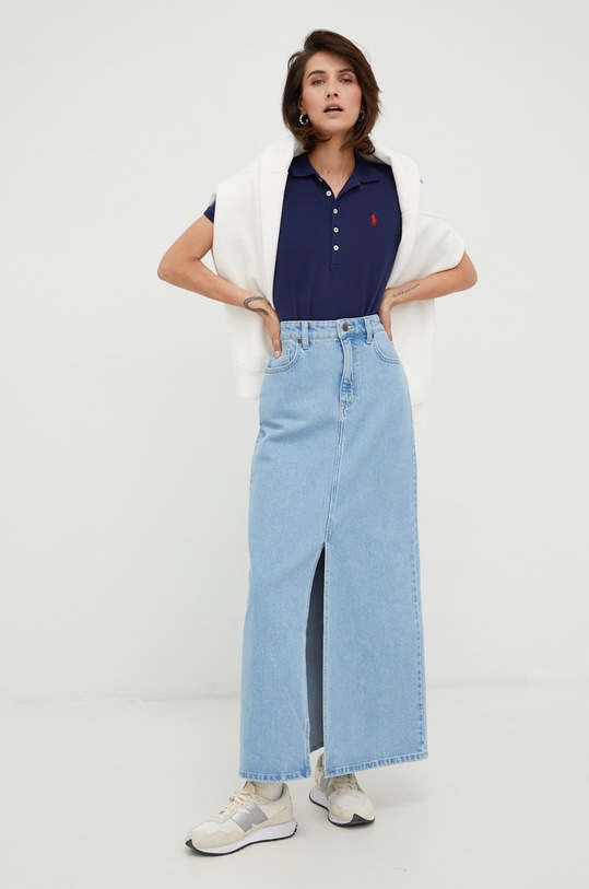 Polo Ralph Lauren polo 211870245002 granatowy AA00