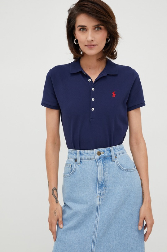 Polo Ralph Lauren polo granatowy 211870245002
