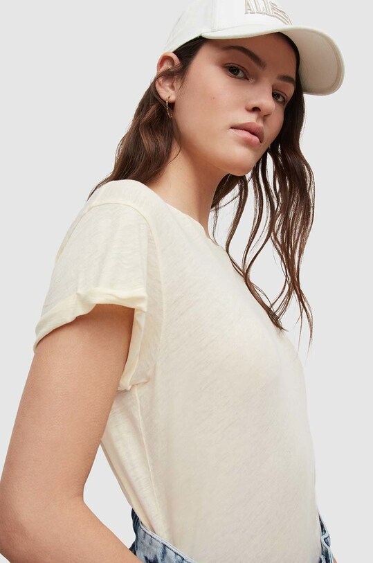 Бавовняна футболка AllSaints WM111S білий AA00
