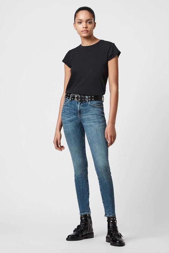 Odjeća Pamučna majica AllSaints WM111S crna