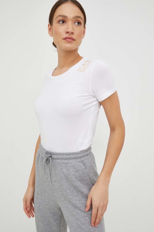 EA7 Emporio Armani tricou alb 8NTT50.TJFKZ