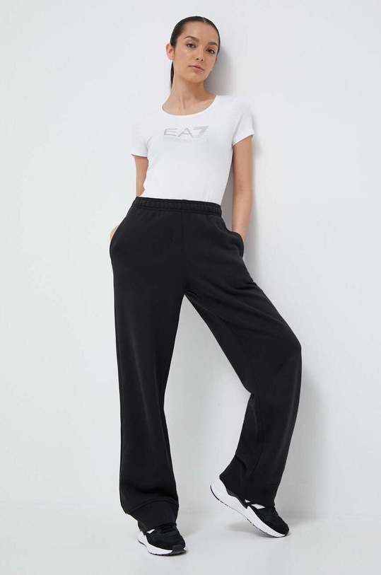 EA7 Emporio Armani tricou 8NTT66.TJFKZ alb AW24