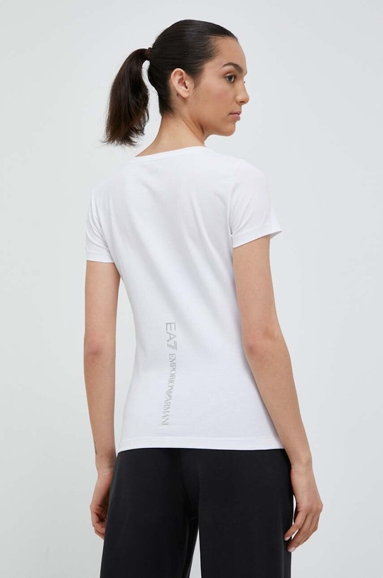 Îmbrăcăminte EA7 Emporio Armani tricou 8NTT66.TJFKZ alb
