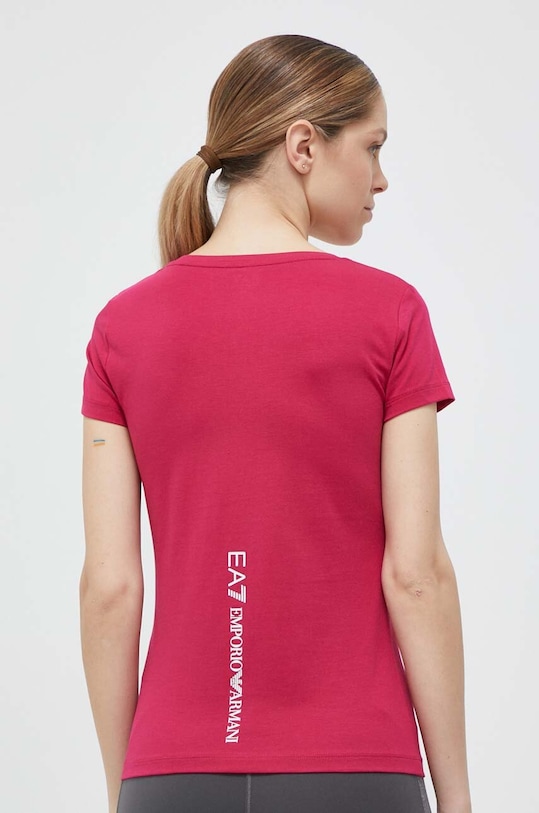 Îmbrăcăminte EA7 Emporio Armani tricou 8NTT66.TJFKZ roz