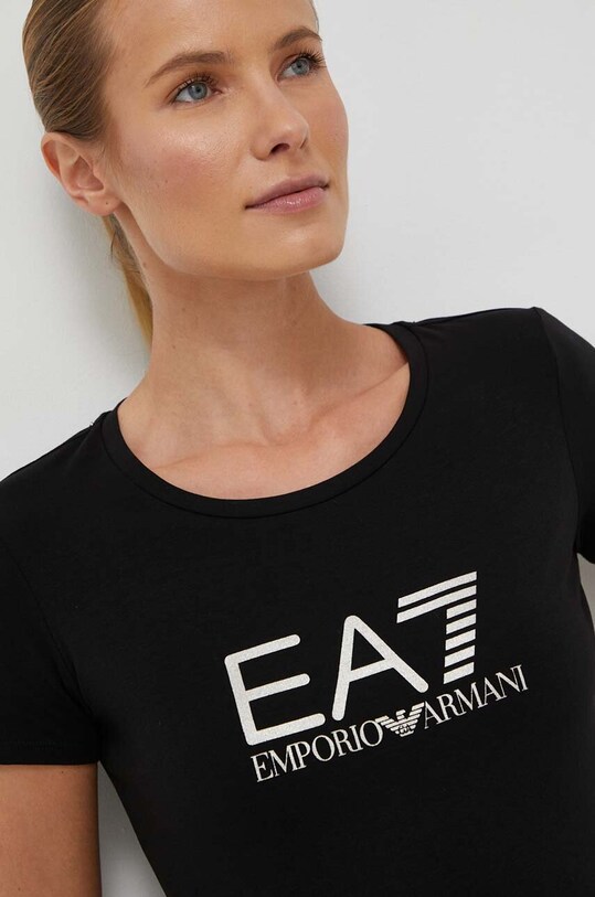 Футболка EA7 Emporio Armani чорний 8NTT66.TJFKZ