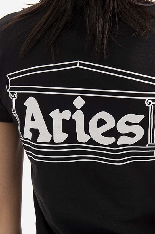 Aries cotton T-shirt Shrunken Zip Tee AR40330