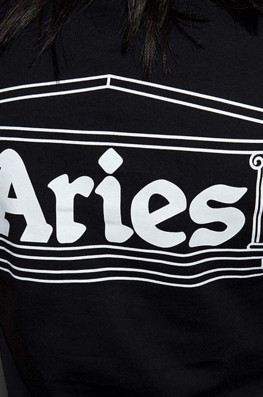 Aries cotton T-shirt Shrunken Zip Tee AR40330