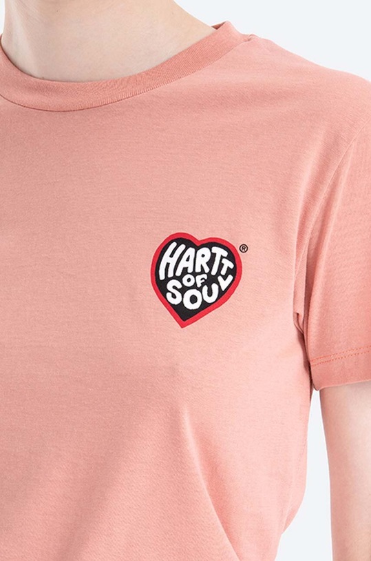 Carhartt WIP cotton T-shirt Hartt Of Soul pink I029096.