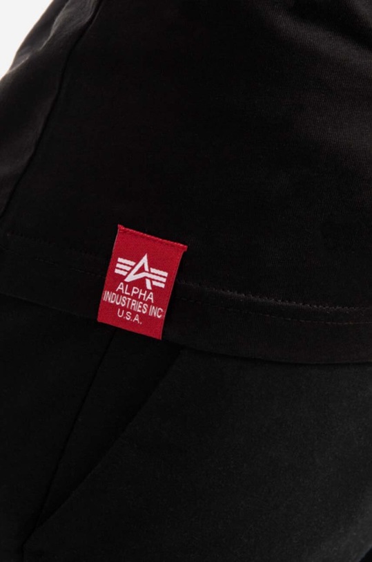 Alpha Industries T-shirt Basic T ML Foil Print 106061.03 black