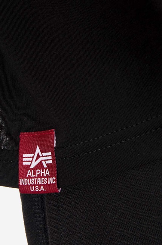 Alpha Industries t-shirt bawełniany Basic Tee 116050.03 biały