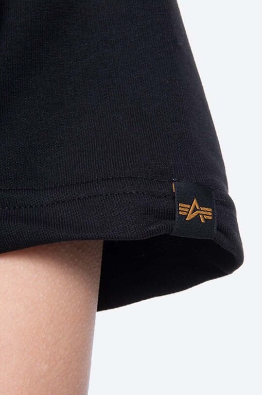 Alpha Industries t-shirt Basic Boxy T 128050.03 czarny