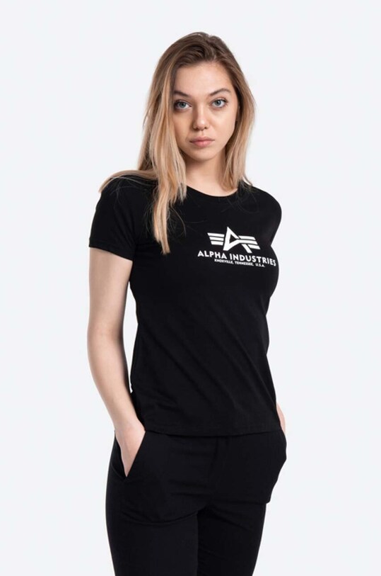 Alpha Industries tricou din bumbac New Basic T 196051.03
