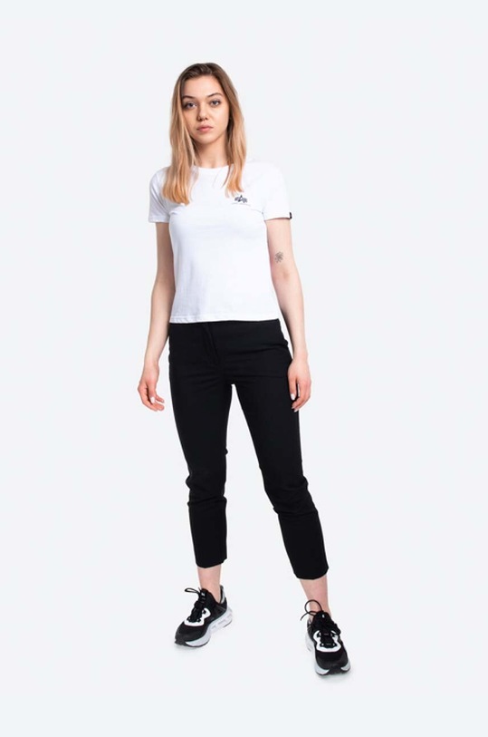 Alpha Industries pamut póló Basic 196054.09 fehér AA00