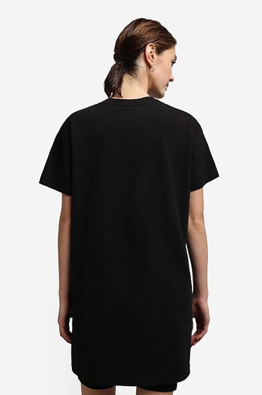 Napapijri sukienka bawełniana NA4GDE.041 czarny AA00