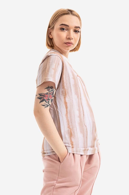 Bavlněné tričko Karl Kani 6130398 béžová