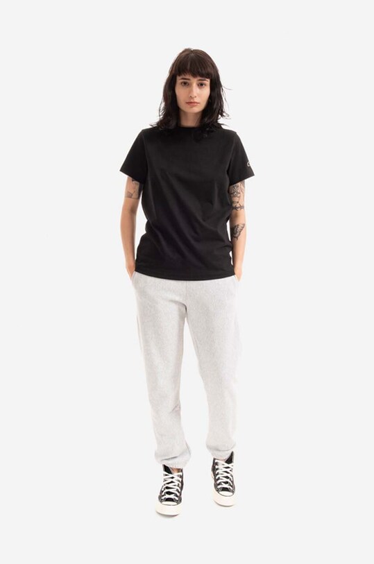 Champion t-shirt in cotone 115092 nero AA00
