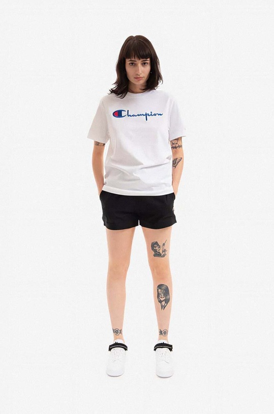 Champion cotton T-shirt Crewneck 115108 white AA00