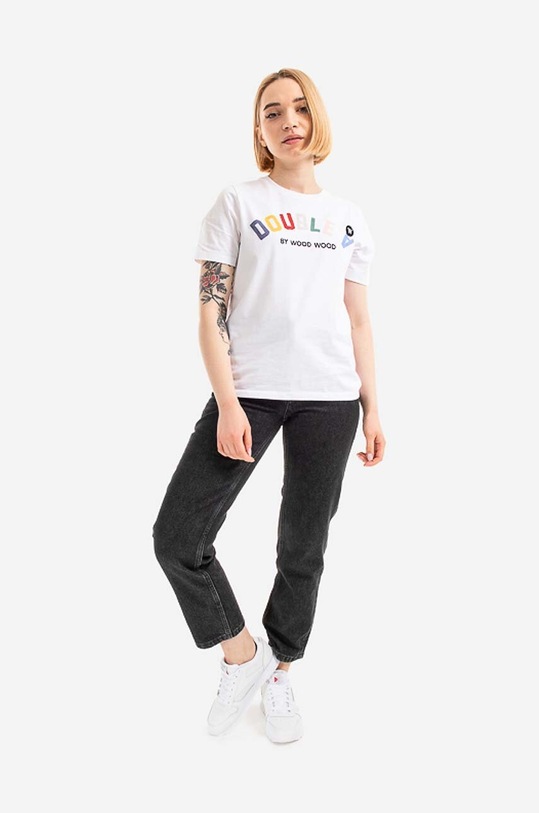 Wood Wood cotton T-shirt Mia Arch T-shirt 10282502.2222 white AA00