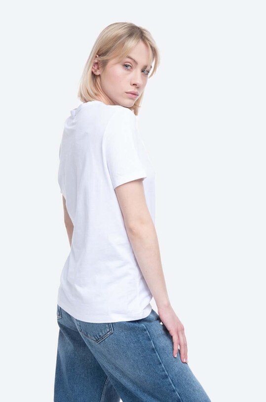 Abbigliamento Wood Wood t-shirt in cotone Aria T-shirt 12022500.2434 bianco