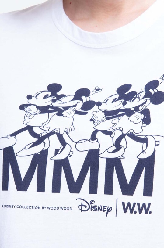 Wood Wood t-shirt in cotone Aria T-shirt bianco 12022500.2434