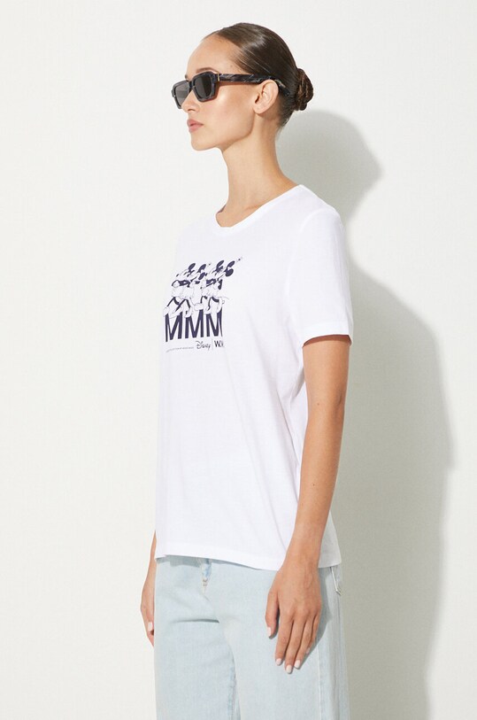 Wood Wood tricou din bumbac Aria T-shirt alb 12022500.2434