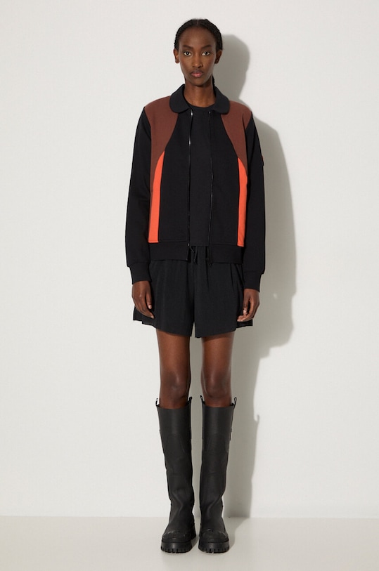 Wood Wood cotton T-shirt Steffi T-shirt x Fila 688376.A296 black AA00